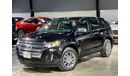 Ford Edge 2012 Ford Edge Limited AWD, Service History, GCC