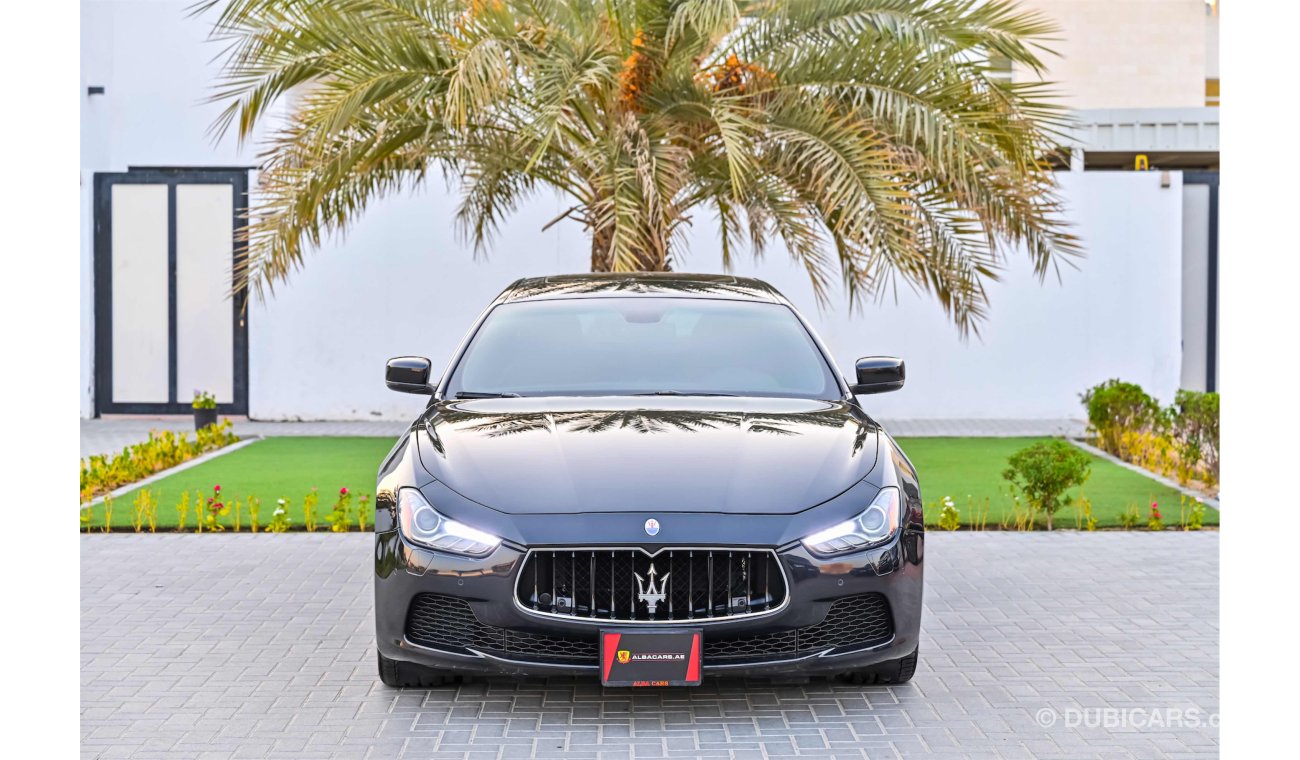 Maserati Ghibli S | 1,939 P.M | 0% Downpayment | Full Option | Low Mileage