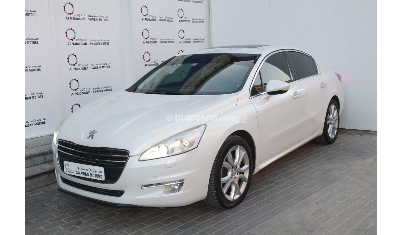 Peugeot 508 1.6L TURBO  2013 MODEL