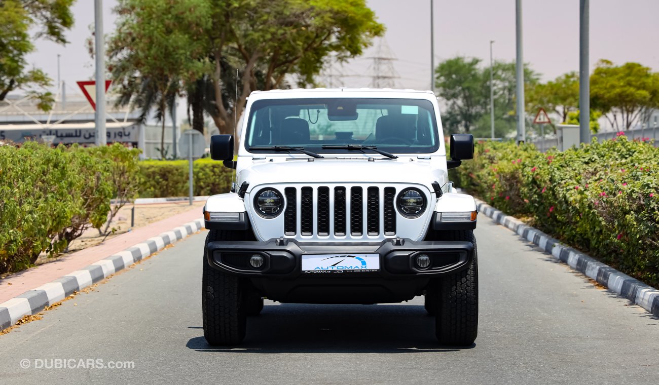 Jeep Wrangler Sahara 80th Anniversary 4X4 V6 3.6L , 2021 , GCC , 0Km , W/3 Yrs or 60K Km WNTY @Official dealer