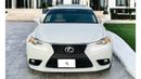 Lexus IS250 Prestige LEXUS IS 250  LADY DRIVEN  FULL SERVICE HISTORY FROM AGENCY  FIRST OWNER IN UAE