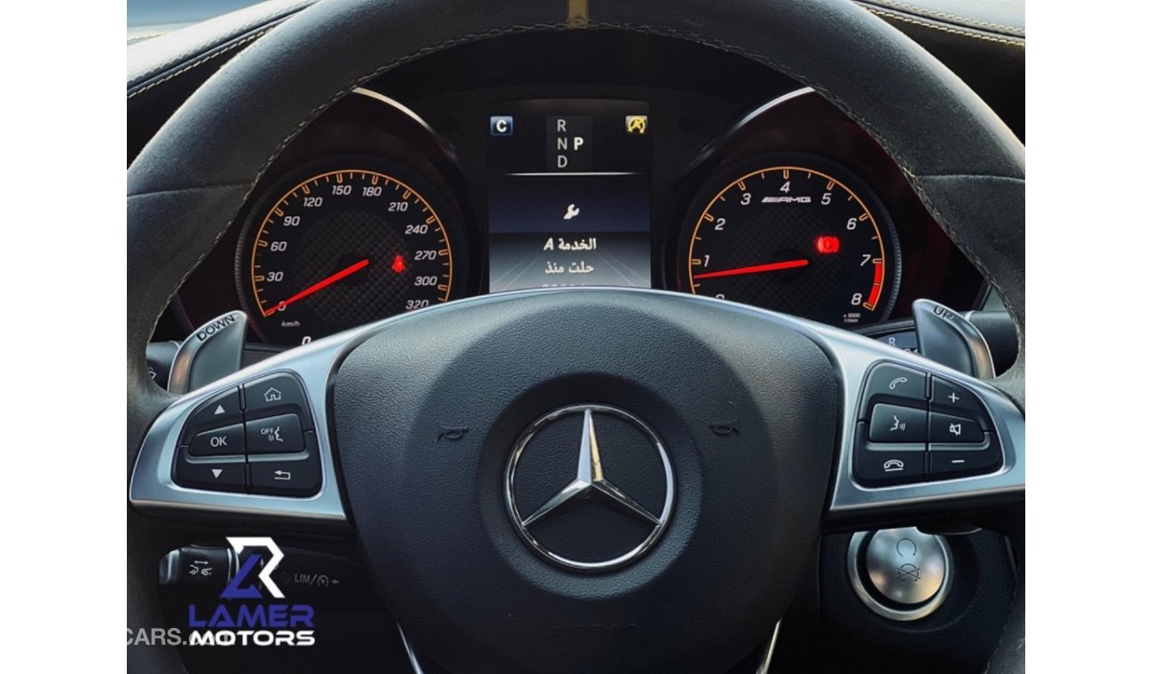 Mercedes-Benz GLC 63 AMG Gcc-Single owner- without any accidents