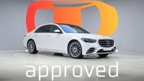 Mercedes-Benz S 500 | AED 5500 PM | 2 Years Unlimited Warranty