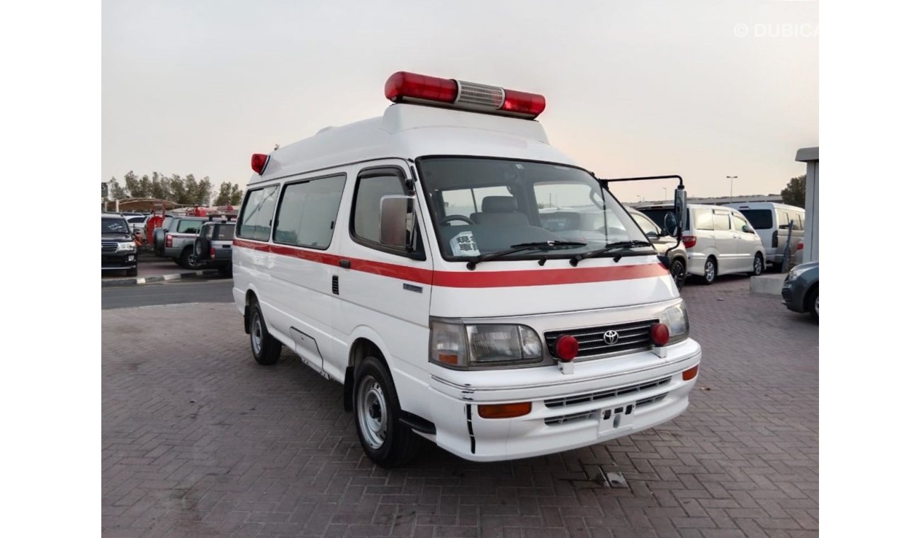 تويوتا هاياس TOYOTA HIACE AMBULANCE RIGHT HAND DRIVE  (PM1534)