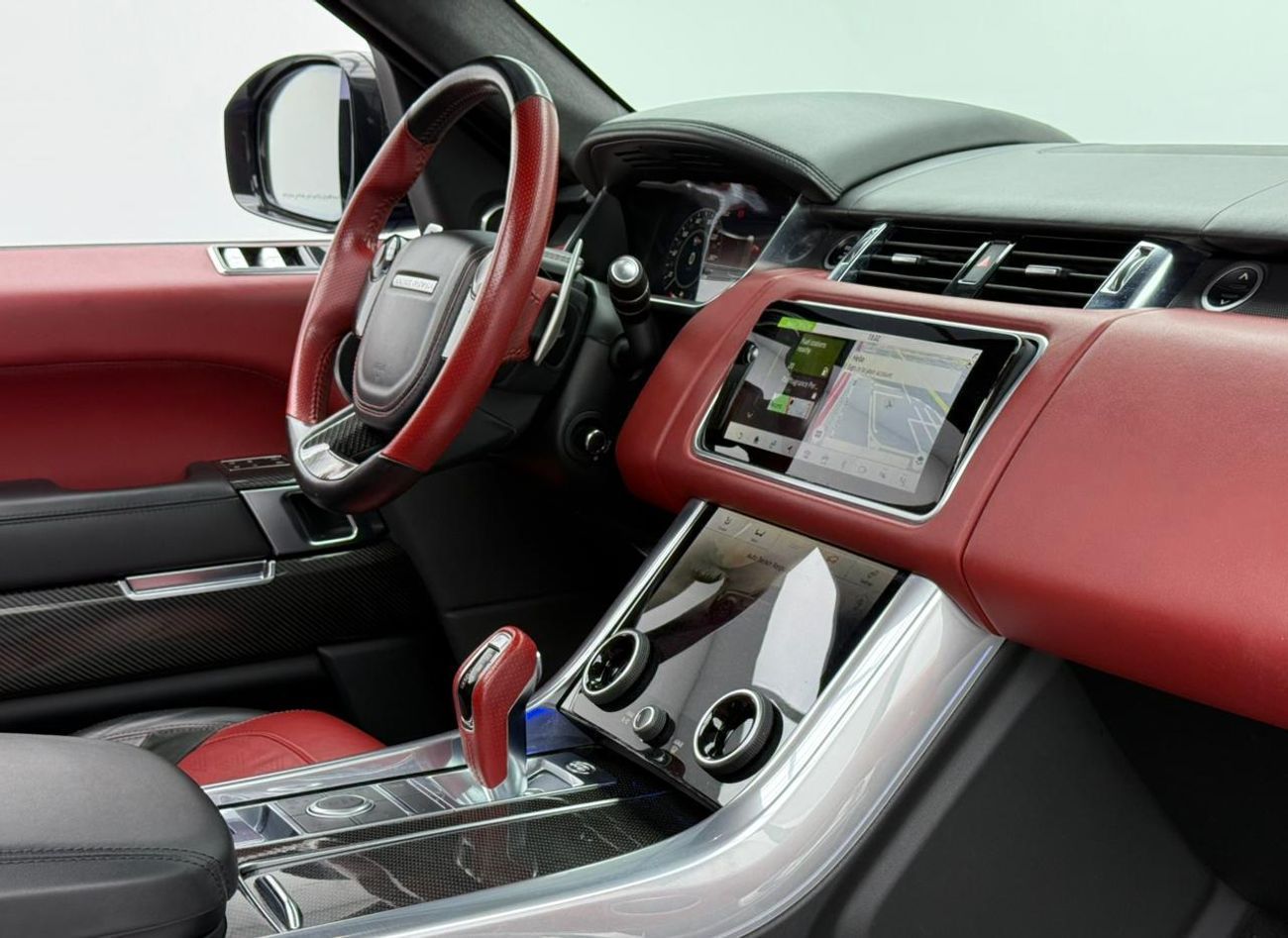 لاند روفر رينج روفر سبورت SVR 5.0L (575 HP) AWD 2021 Range Rover Sport SVR, 2026 RR Warranty, Fully Loaded, Excellent Conditio