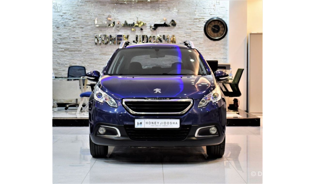 بيجو 2008 AMAZING Peugeot 2008 2015 Model!! in Blue Color! GCC Specs