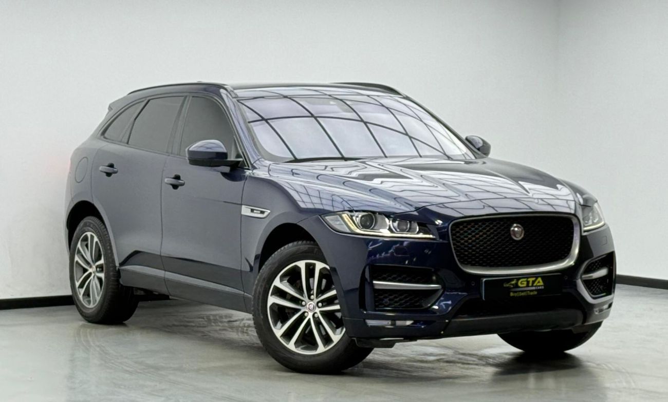 Jaguar F Pace R-Sport 2.0L 2018 Jaguar F-Pace R-Sport, Full Service History, GCC