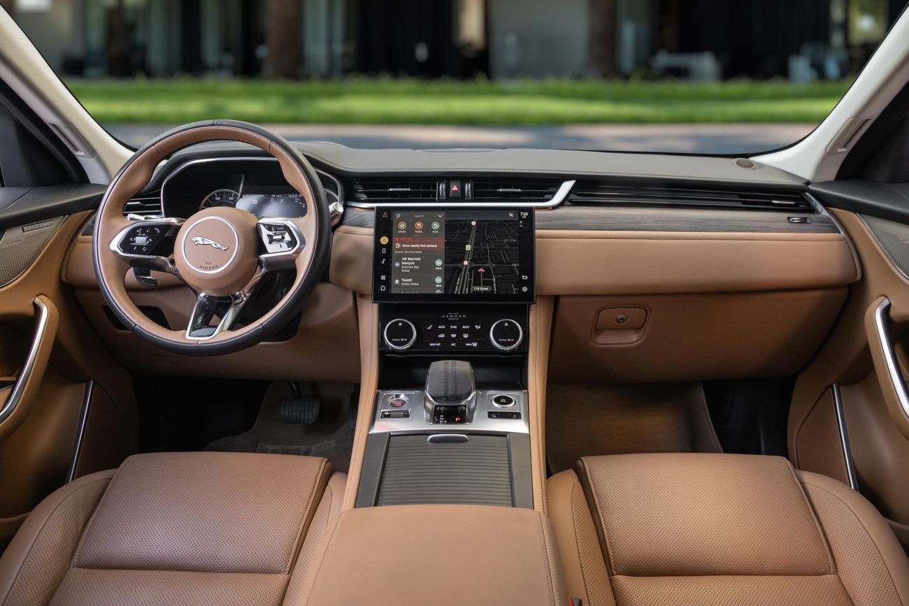 جاكوار F بيس F-Pace S | 2,644 P.M | 0% Downpayment | Agency Warranty & Full Al Tayer Service History