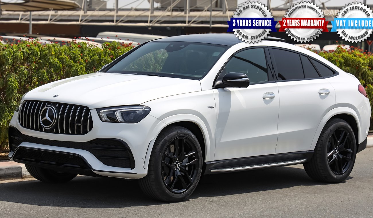 Mercedes-Benz GLE 53 AMG , 4Matic , 2021 , GCC , 0Km , Night Package , W/2 Yrs UNLTD MLG WNTY & 3 Yrs or 60K Km SRVC @EMC