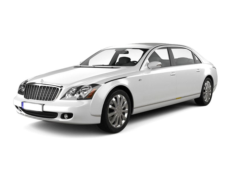 Maybach 57 cover - Front Left Angled