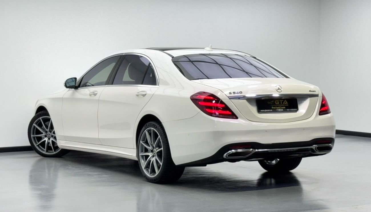 Mercedes-Benz S 560 Std 4.0L (463 HP) 2018 Mercedes Benz S560 4MATIC, Warranty, Full Mercedes Service History, Fully Loa