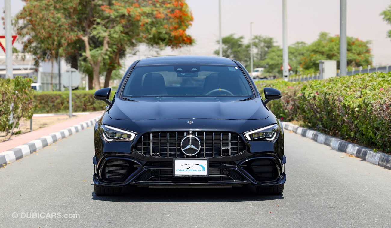 Mercedes-Benz CLA 45 AMG S 2021 4Matic ,GCC 0km w/ 2 Years Unlimited MLG WNTY + 3 Years or 60K SRVC @EMC