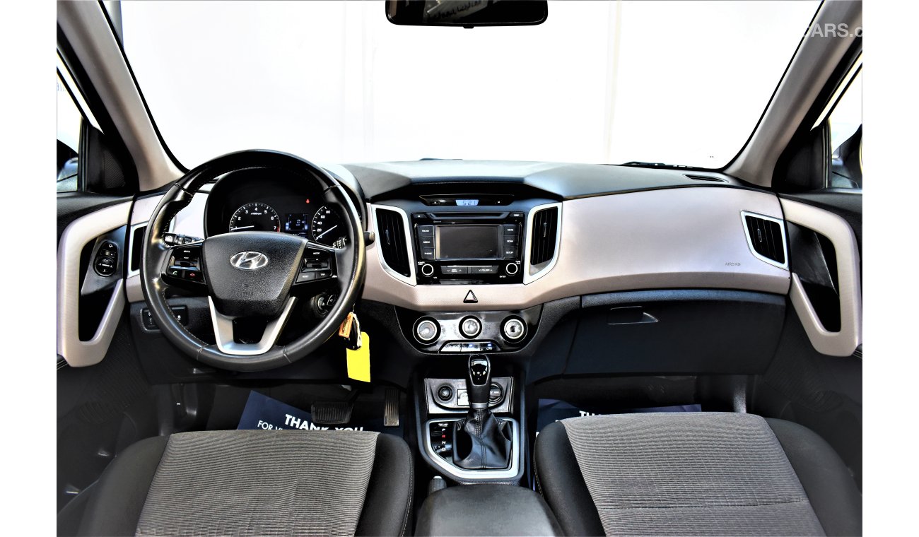Hyundai Creta 1.6L GL 2017 GCC SPECS WITH REAR CAMERA AND DEALER WARRANTY
