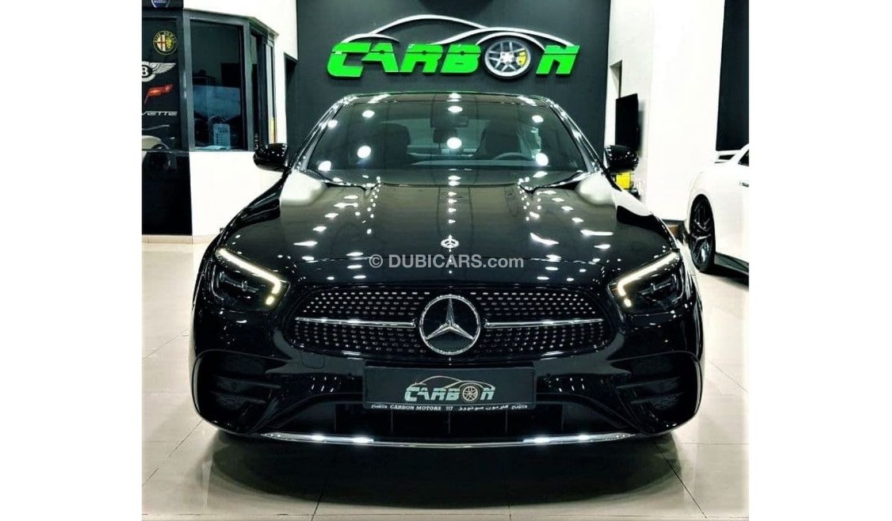 Mercedes-Benz E200 MERCEDES E200 AMG 2021 MODEL GCC CAR WITH 3 YEARS WARRANTY AND FREE SERVICE