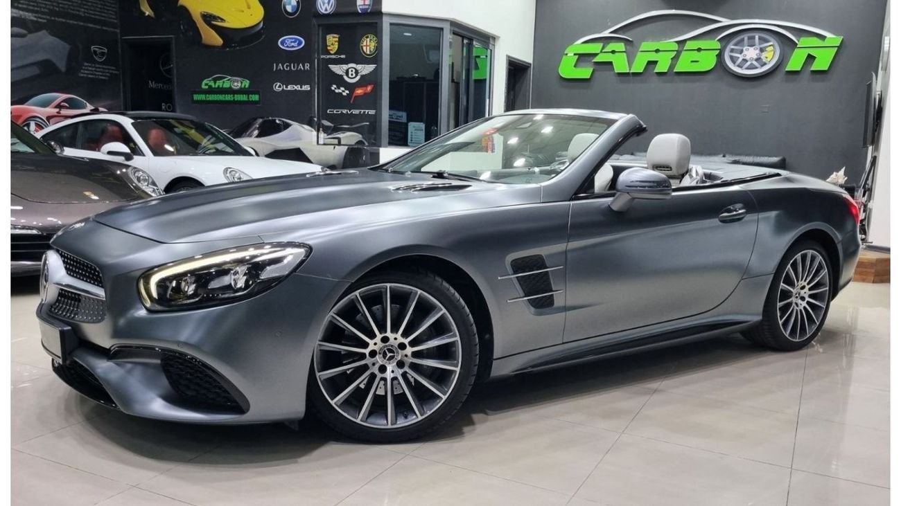 Mercedes-Benz Sl 450 SPECIAL RAMADAN OFFER MERCEDES SL 450 2020 WITH 12K KM ONLY IN BEAUTIFUL SHAPE FOR 185K AED
