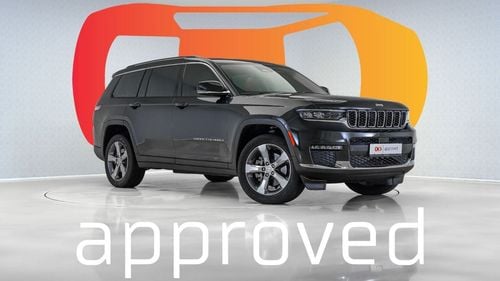 Jeep Grand Cherokee L LIMITED UAE's Very Best Example | AED 1,772 Per Month