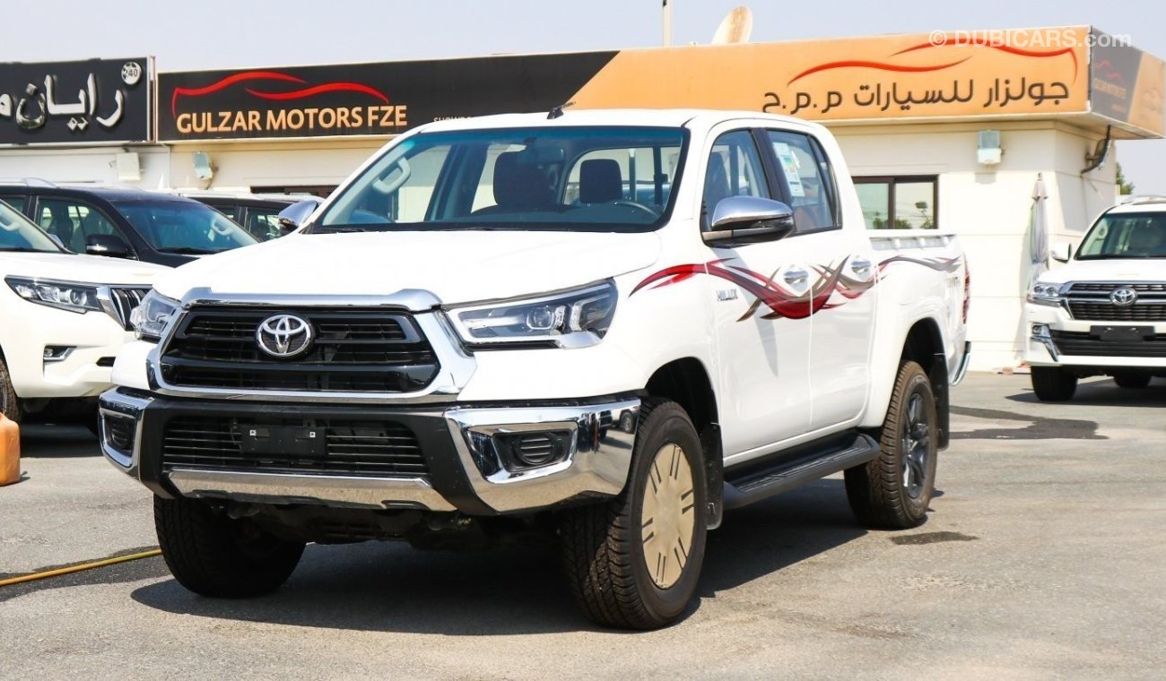 Toyota Hilux 2021 2.7L VVTI/Manual/LED/20"Alloy/Chrome/17"Alloy/Red Interior/Armrest/DVD/Camera/