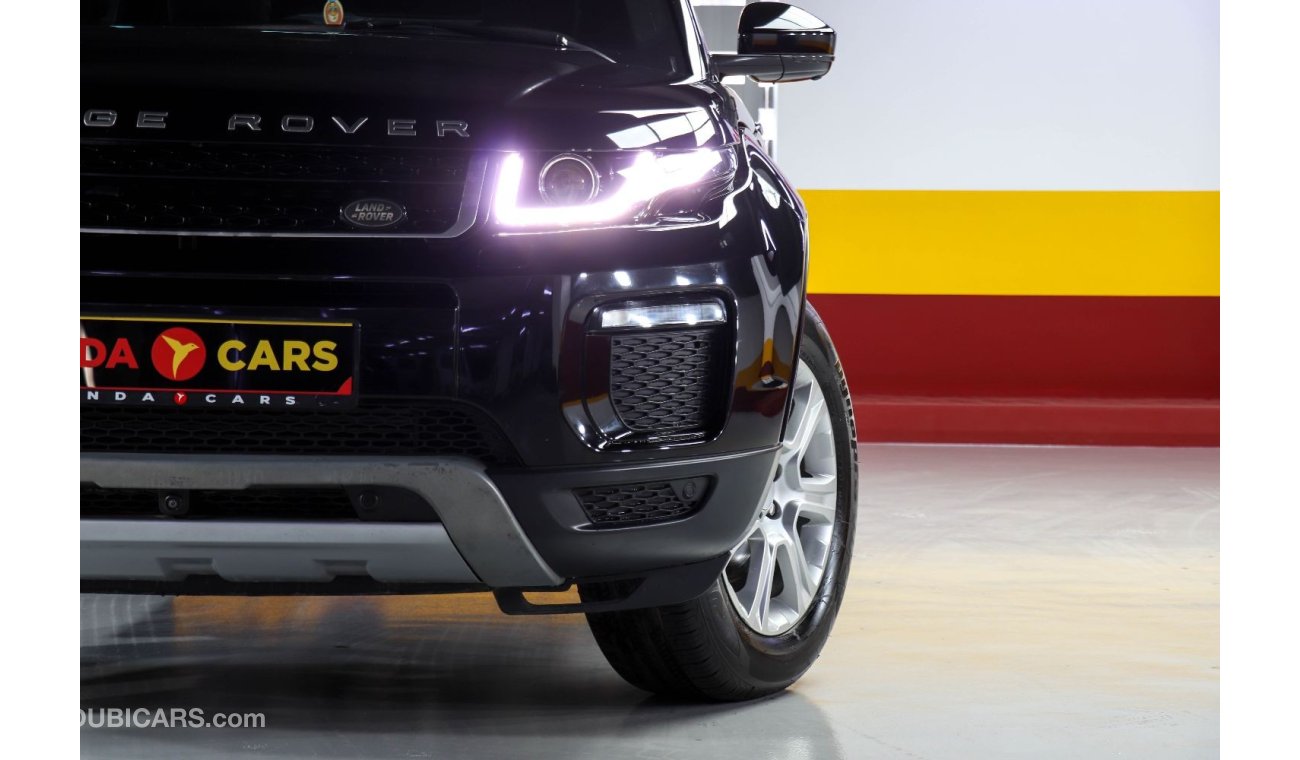 لاند روفر رانج روفر إيفوك Range Rover Evoque Prestige 2016 GCC under Warranty with Flexible Down-Payment.