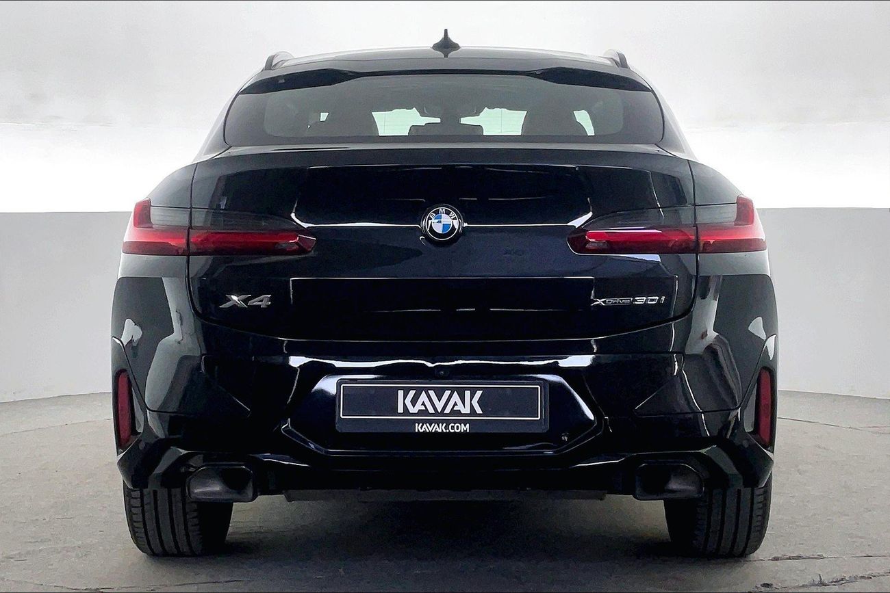 بي أم دبليو X4 xDrive 30i M Sport | National Day Celebration | شامل الضمان | 0 ﺪﻔﻋﺓ ﺃﻮﻟﻯ