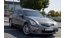 Infiniti G25 Fully Loaded in Perfect Condition