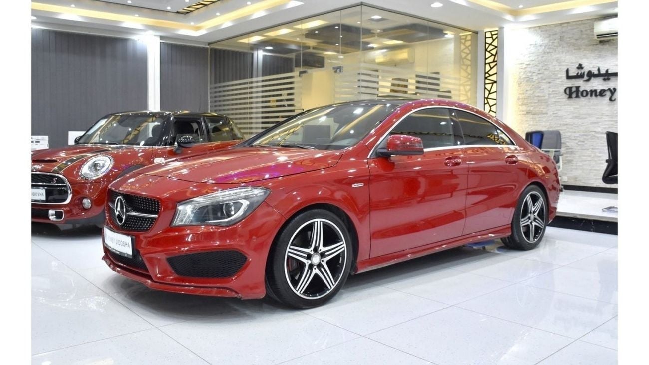 Mercedes-Benz CLA 250 EXCELLENT DEAL for our Mercedes Benz CLA 250 ( 2016 Model ) in Red Color GCC Specs