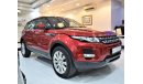 Land Rover Range Rover Evoque EXCELLENT DEAL for our Land Rover RANGE ROVER Evoque 2014 Model!! in Red Color! GCC Specs