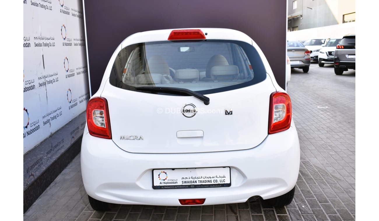 Nissan Micra AED 479 PM | 1.5L SV GCC DEALER WARRANTY