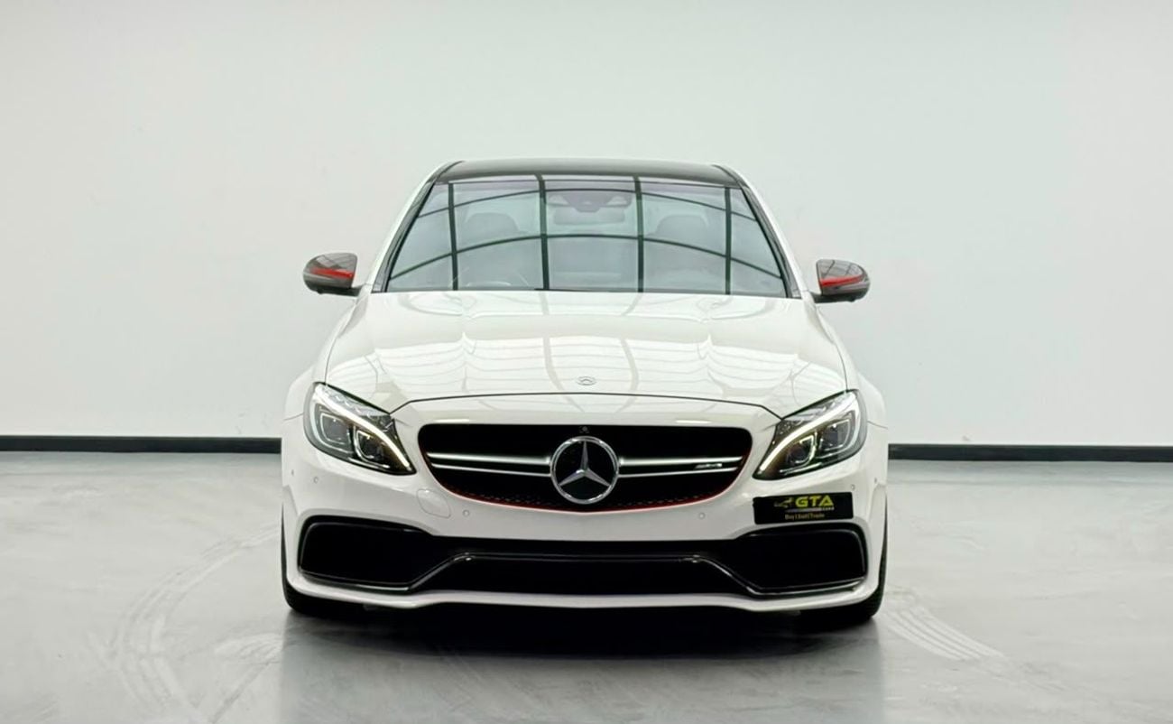 Mercedes Benz C63 AMG S 2016 Mercedes Benz C63 S AMG Edition 1, Full Service History, Fully Loaded, Excellent Condition, GCC