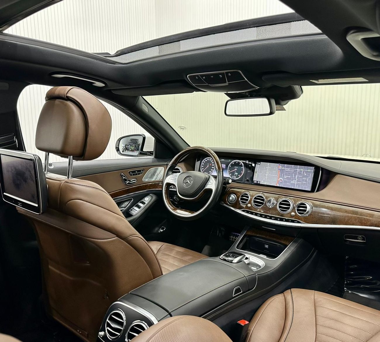 Mercedes-Benz S 500 Std 2015 Mercedes S 500, Service History, GCC