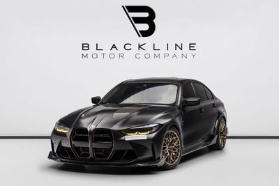 بي أم دبليو M3 CS XDRIVE BUY NOW, PAY 2027 | THE BLACKLINE STANDARD | July 2028 Warranty + Service, GCC