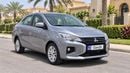 Mitsubishi Attrage GLX HIGHLINE 2022 | AED 308/Month | 0 DP | 30 Day Return | Warranty | Service History