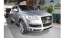 Audi Q7 100% Not Flooded | GCC | V8 Quattro | Single Owner | Excellent Condition | Accident Free