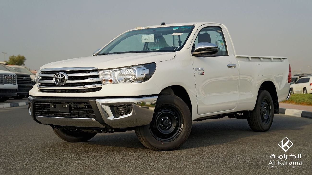 تويوتا هيلوكس GL - 2.4L D-4D | Manual Transmission | Bed Liner | GCC Specs | Zero KM