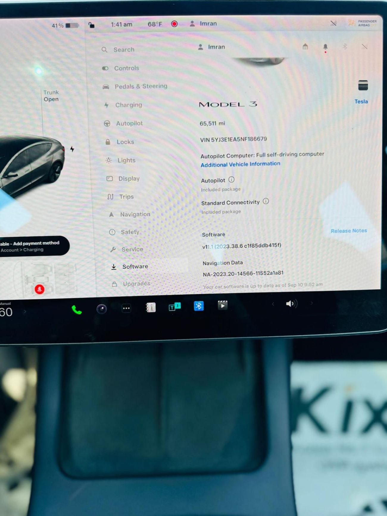 Tesla Model 3 STANDARD RANGE