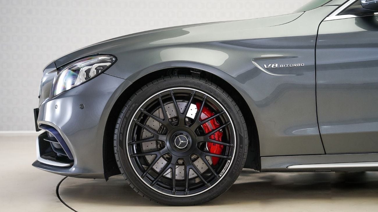 Mercedes Benz C 63 S UAE's Very Best Example | 2 Years Free Servicing | AED 3,776 Per Month