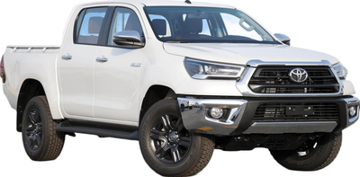 Toyota Hilux ECTP2M019 – 2025 Toyota Hilux Double Cab Pick Up GLX -  2.7L Petrol Auto – White with Red Interior –