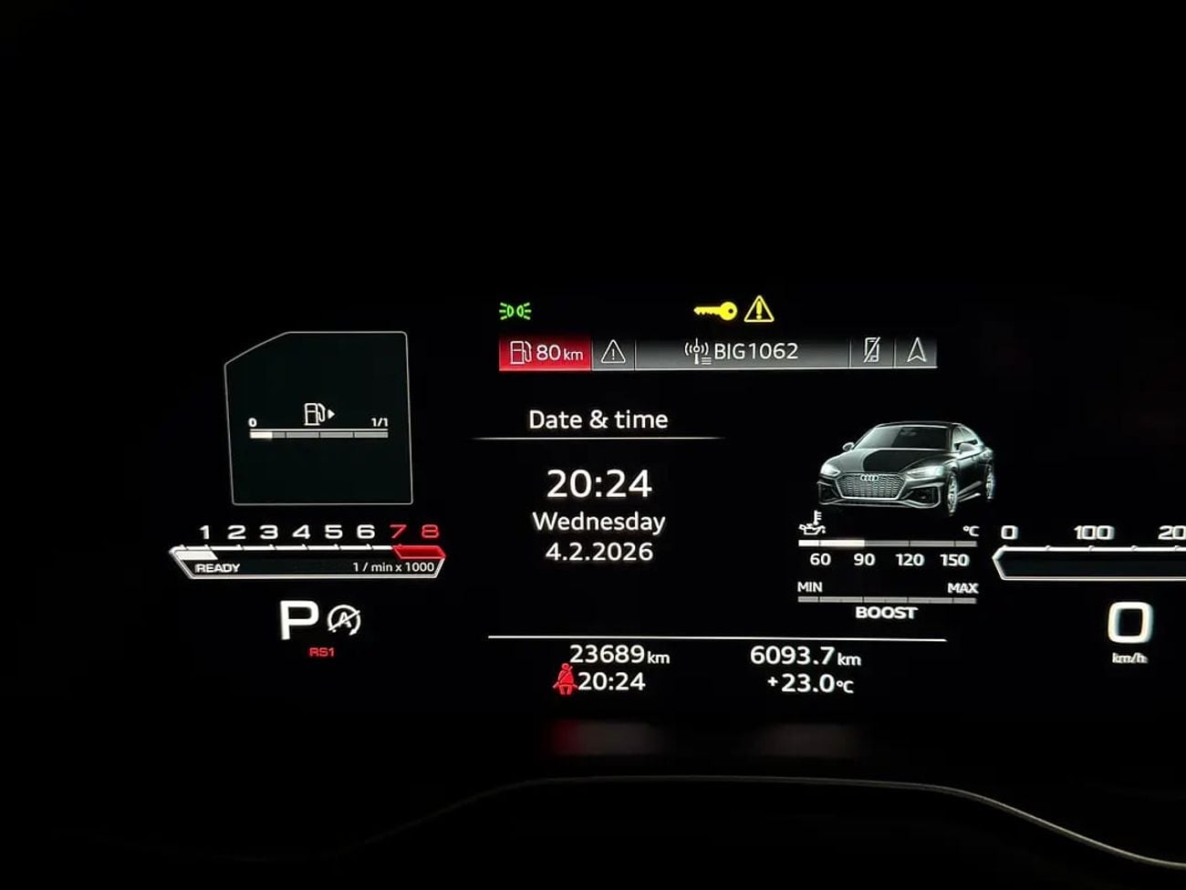 Audi RS5 Zero dent zero accident,clean title,with 1 year monarch extended warranty