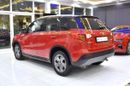 Suzuki Vitara EXCELLENT DEAL for our Suzuki Vitara ( 2017 Model ) in Red Color GCC Specs