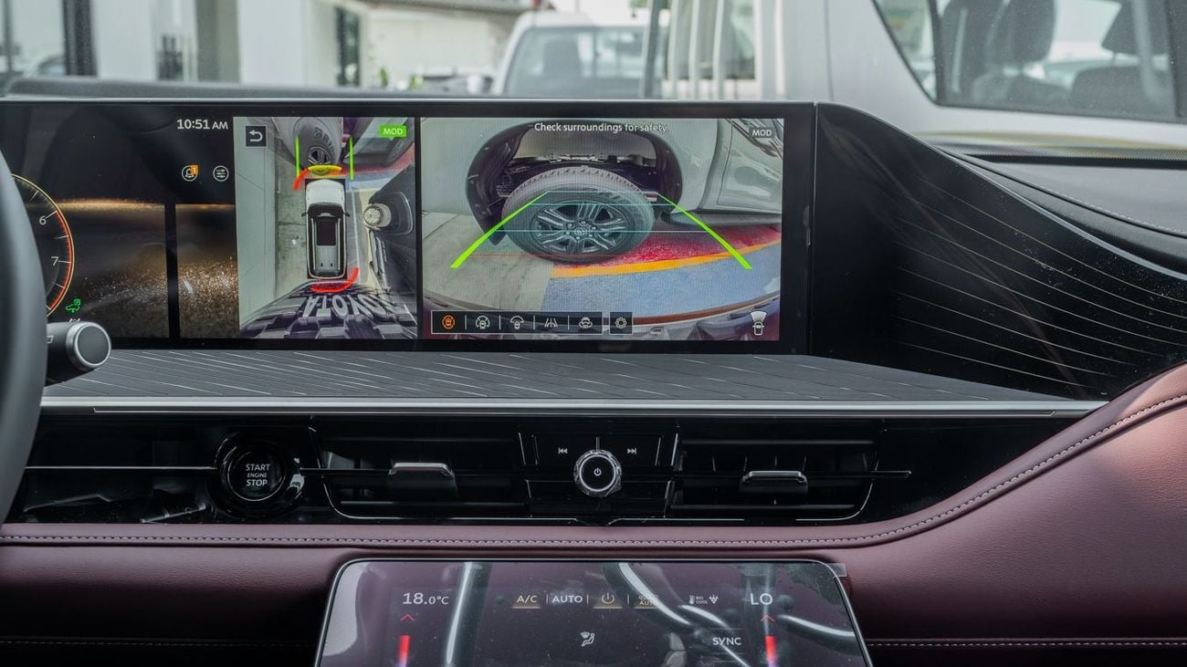 إنفينيتي QX80 INFINITI QX80 Autograph Captain Chairs 3.5L -2026YM