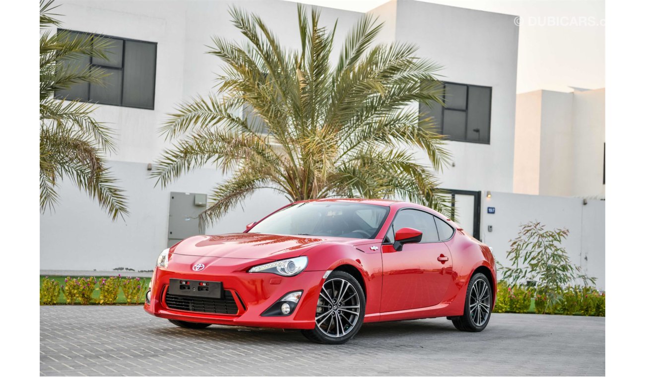 Toyota 86 Automatic - Full Agency Service History - GCC - AED 960 Per Month - 0% DP