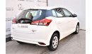 Toyota Yaris AED 919 PM | 1.3L SE HATCHBACK 2019 GCC WARRANTY