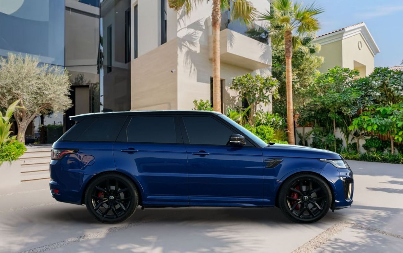 لاند روفر رينج روفر سبورت SVR Carbon Edition 5.0L V8 SUPERCHARGED A/T | 2021 | AED 3,440 per month
