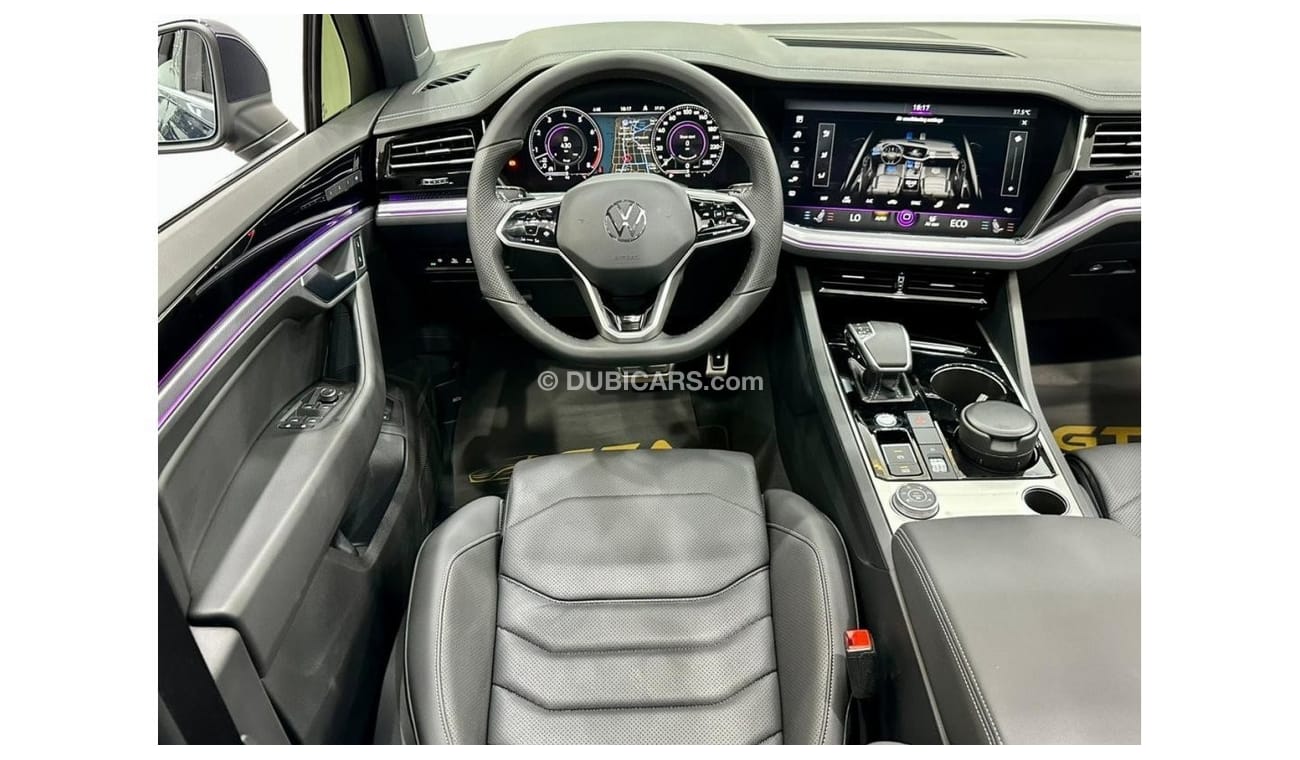 Volkswagen Touareg 2023 Volkswagen Touareg R-Line, Oct 2027 VW Warranty, Oct 2026 VW Service, Fully Loaded, GCC