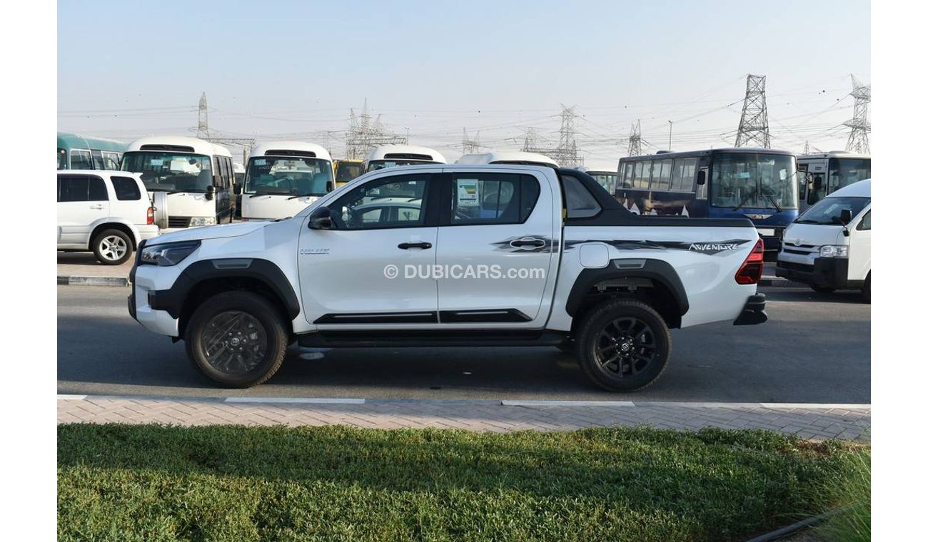 تويوتا هيلوكس D/cab P/up 4x4 2.8L Diesel - A/T - 24YM - ADV. - WHT_BLK (EXPORT OFFER)