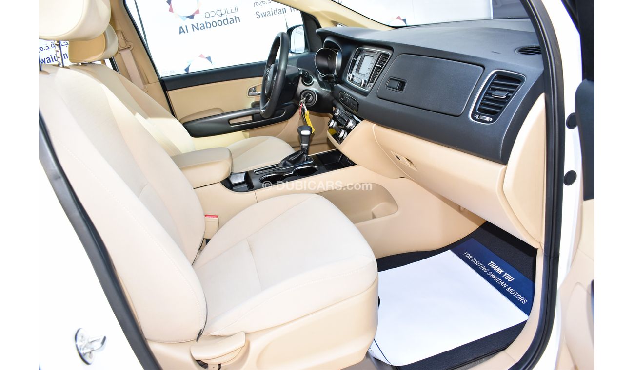 Kia Carnival AED 1409 PM | 3.3L LX GRAND 8-STR GCC DEALER WARRANTY