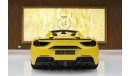 فيراري 488 2017.Ferrari 488 spider ,GCC SPECS,FULL SERVICE HISTORY, CONTRACT SERVICE