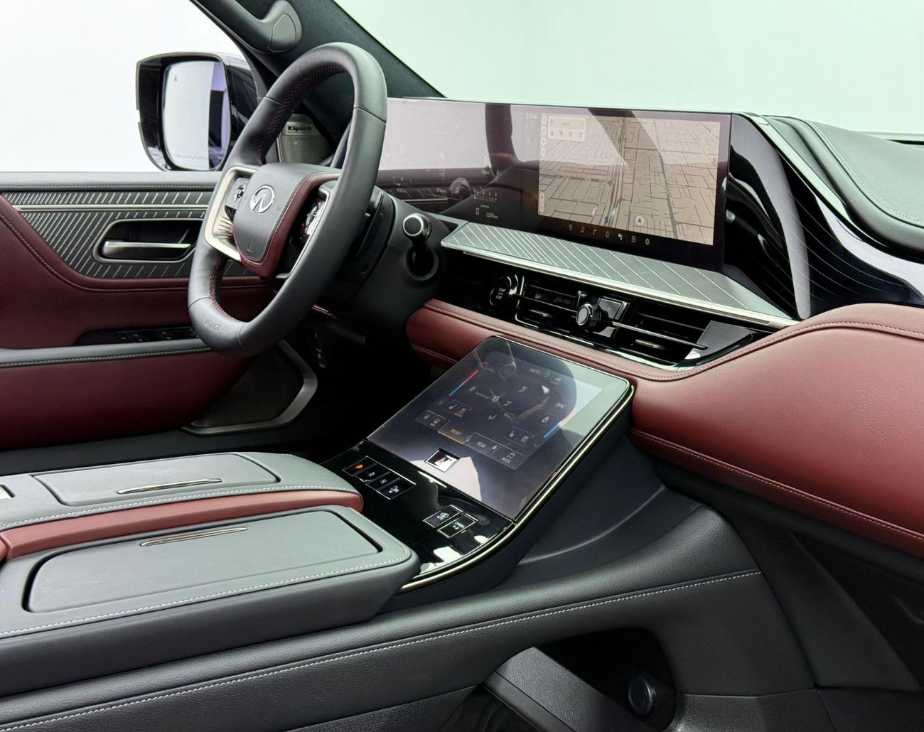 Infiniti QX80 Autograph Bench Chairs 3.5L 2025 Infiniti QX80 Autograph, 5 Years Infiniti Warranty, Full Infiniti S