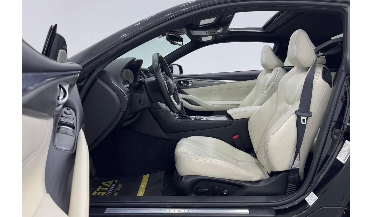 إنفينيتي Q60 Premium Luxury 3.0L 2017 Infiniti Q60 Premium 3.0t, Warranty, Full Infiniti Service History, Low Kms