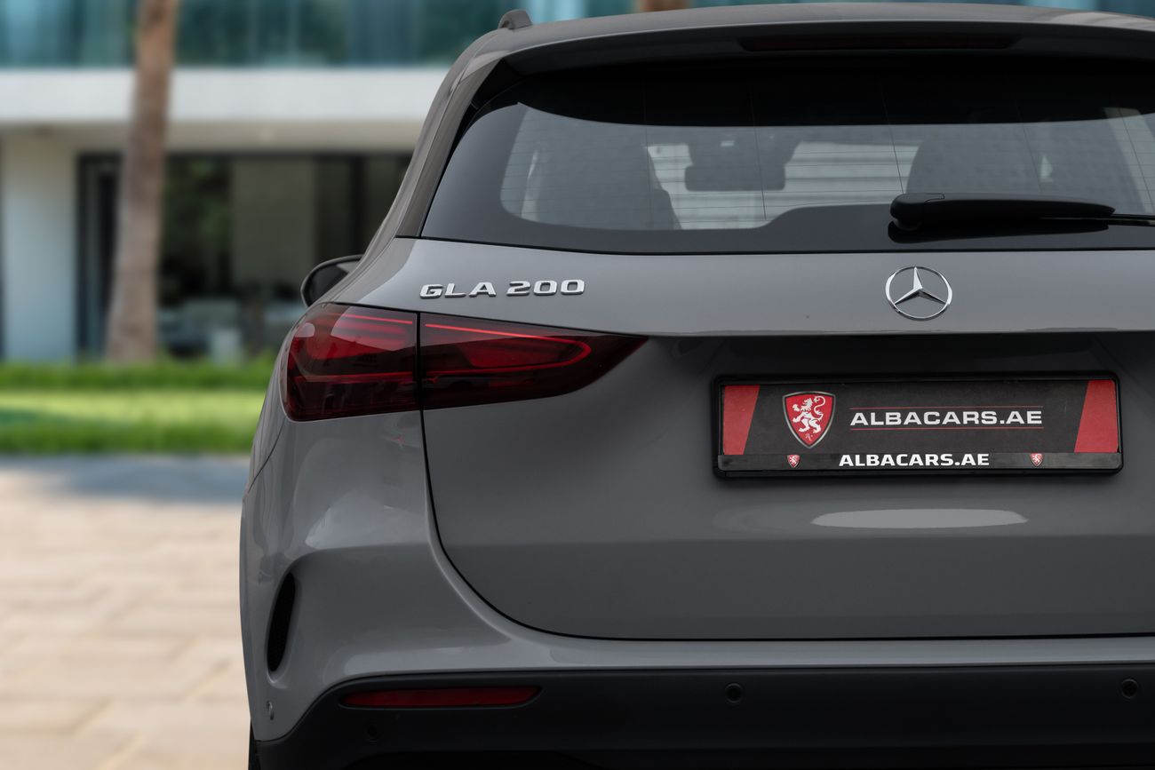 مرسيدس بنز GLA 200 4,113 P.M | 0% Downpayment | GLA200 AMG | 5 YEAR AGENCY WARRANTY!