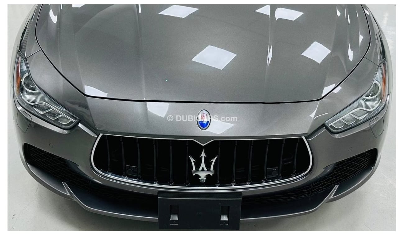 Maserati Ghibli GCC .. FSH .. S .. V6 ..perfect Condition